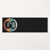 ヴィンテージケトルベルカスタムモノグラム名イニシャル ヨガマット (正面(横))