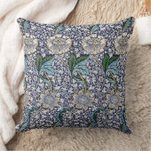 ヴィンテージケネット花の模様byウィリアム・モリス クッション (ブランケット)