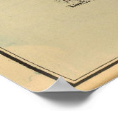 ヴィンテージケネバンクポート&ケープアランデルMEの地図(1894) ポスター (角)