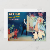 ヴィンテージケラー魔法ポスター ポストカード (正面/裏面)