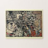 ヴィンテージケルトおとぎ話の生き物バイラクハム ジグソーパズル (横)