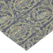 ヴィンテージケルト結び目模様孔雀の鳥のパターンフリーズ テーブルクロス (アングル)