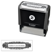 ヴィンテージケルト結び目模様Filigree Handmade by Your Name セルフインキングスタンプ (インサイチュ)