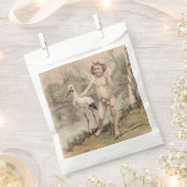 ヴィンテージケルビウィズストークバイレイク フェイバーバッグ (クリップ留めされた状態)