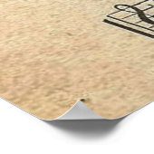 ヴィンテージケルビガールコラージュ ポスター (角)