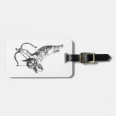 ヴィンテージケルビキュピッド愛 ラゲッジタグ (正面横)