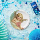 ヴィンテージケルビムーン ペーパープレート (パーティー)