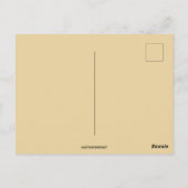 ヴィンテージケルブベビーインエッグハッピー新年 ポストカード (裏面)