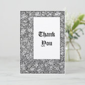 ヴィンテージケルマスコットプレスWilliam Morris Beowulf サンキューカード (スタンド正面)