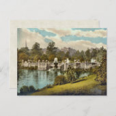 ヴィンテージケンジントンガーデンズロンドンイングランド ポストカード (正面/裏面)