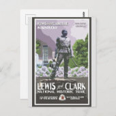 ヴィンテージケンタッキー・ヨーク像トラベル ポストカード (正面/裏面)