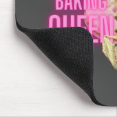 ヴィンテージケーキベーキングクイーンパーソナライズされた マウスパッド (コーナー)