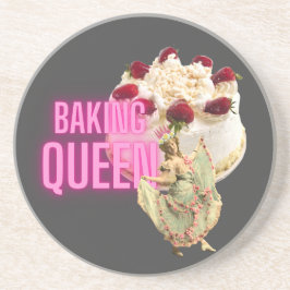 ヴィンテージケーキベーキング女王 コースター