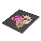 ヴィンテージケーキベーキング女王 タイル (側面)