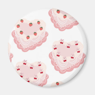 ヴィンテージケーキマグネット マグネット