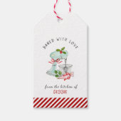 ヴィンテージケーキミキサーホリデーベーカーズ ギフトタグ (正面)