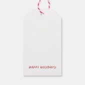 ヴィンテージケーキミキサーホリデーベーカーズ ギフトタグ (裏面)