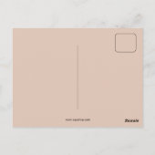 ヴィンテージケーブルカーターンテーブルサンフランシスコ, CA ポストカード (裏面)