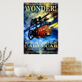 ヴィンテージケーブル ポスター (キッチン)