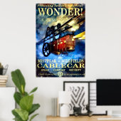 ヴィンテージケーブル ポスター (ホームオフィス)