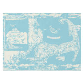 ヴィンテージケープコッドの地図 テーブルクロス (正面(横))