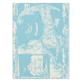 ヴィンテージケープコッドの地図 テーブルクロス (正面)