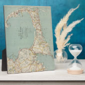 ヴィンテージケープコッドの地図(1917) フォトプラーク (側面)