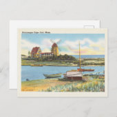 ヴィンテージケープコッドマサチューセッツ州シーン ポストカード (正面/裏面)