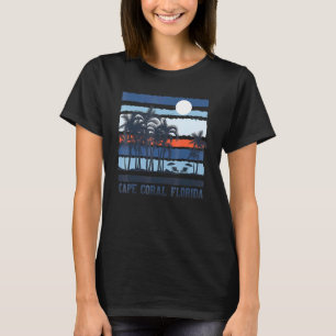 ヴィンテージケープコーラルフロリダサマートラベル80sビーチ tシャツ