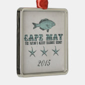 ヴィンテージケープメイシーショアリゾートオーナメント メタルオーナメント (右)