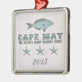 ヴィンテージケープメイシーショアリゾートオーナメント メタルオーナメント (左)