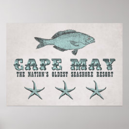 ヴィンテージケープメイシーショアリゾートポスター ポスター