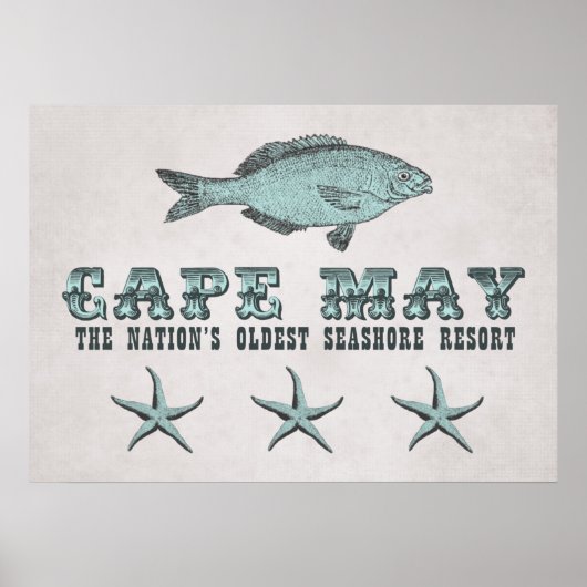 ヴィンテージケープメイシーショアリゾートポスター ポスター (正面)