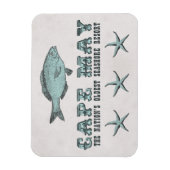 ヴィンテージケープメイシーショアリゾートマグネット マグネット (縦)