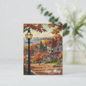 ヴィンテージケープメイニュージャージー旅行 ポストカード (スタンド正面)