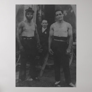 ヴィンテージゲイ興味アクロバット ポスター