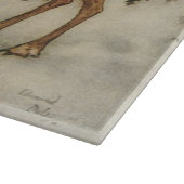 ヴィンテージゲルダとトナカイby Edmund Dulac カッティングボード (角)