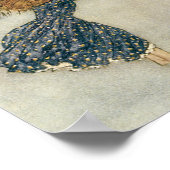 ヴィンテージゲルダとトナカイby Edmund Dulac ポスター (角)