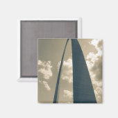 ヴィンテージゲートウェイアーチ マグネット (正面/裏面)