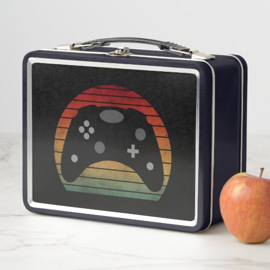 ヴィンテージゲーマーゲームのギフト メタルランチボックス (インサイチュ)