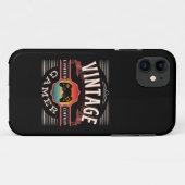 ヴィンテージゲーマー限定版 Case-Mate iPhoneケース (裏面(横))