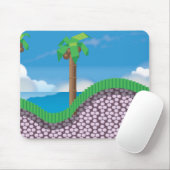 ヴィンテージゲームのヤシの木。 マウスパッド (マウス)