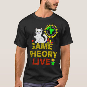 ヴィンテージゲーム理論ビデ男性へオゲーム女子 Tシャツ