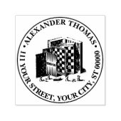 ヴィンテージゲーム盤とゲーム名差出人住所 セルフインキングスタンプ (デザイン)