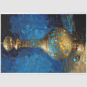 ヴィンテージゲ素朴ニーボトルスチルライフデクページ 薄葉紙 (正面)