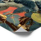 ヴィンテージコアラ：永遠の野生生物チャーム ポスター (角)