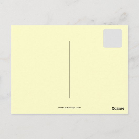 ヴィンテージコカトーの誕生日の写真 ポストカード (裏面)