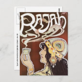 ヴィンテージコガーリーーヒ新しいアド – ラジャ・コーヒー ポストカード (正面/裏面)