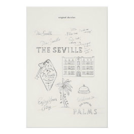 ヴィンテージコケ名門私立校風のット女子の光沢ポスター ポスター