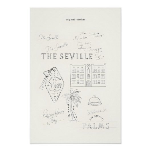 ヴィンテージコケ名門私立校風のット女子の光沢ポスター ポスター (正面)